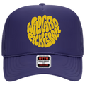 We Bleed Purple & Gold Trucker