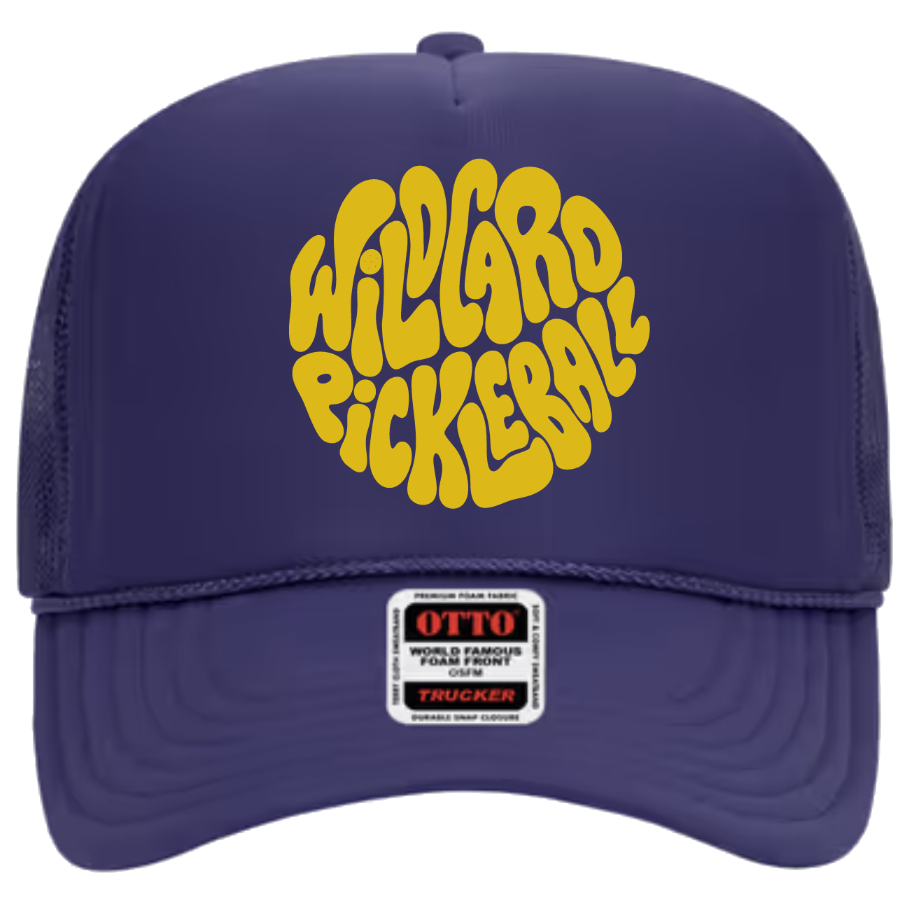 We Bleed Purple & Gold Trucker
