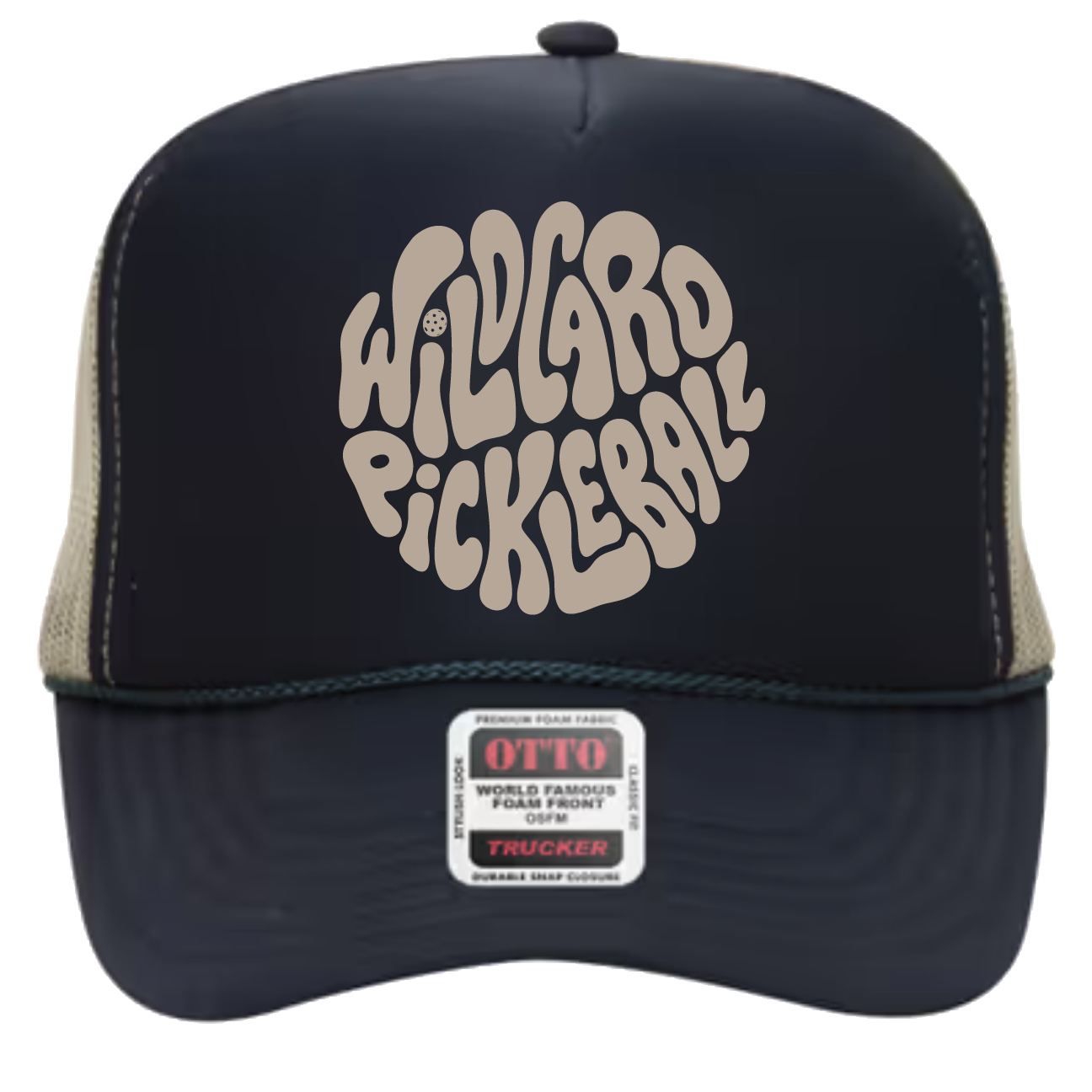 Navy & Khaki Trucker