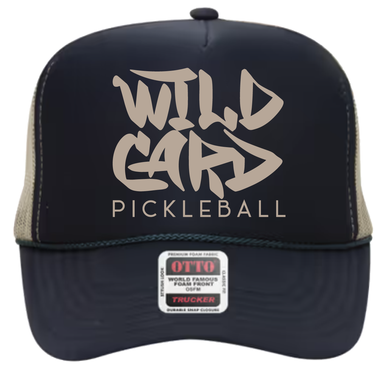 Navy & Khaki Trucker